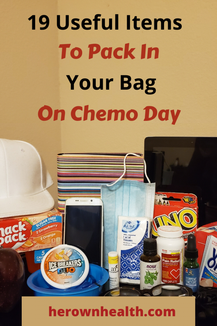 Important Things to Include in Your Bag On ChemoDay Her Own Health